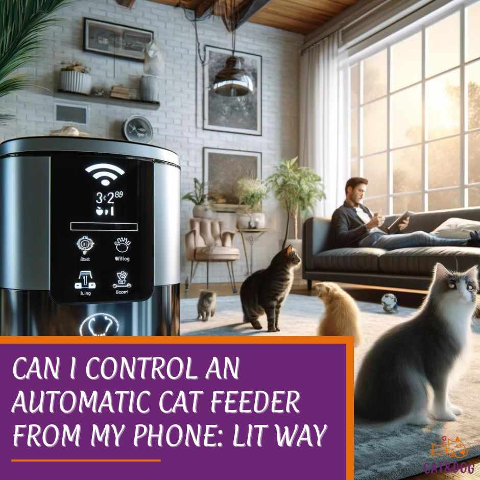 Can I Control an Automatic Cat Feeder From My Phone: Lit Way