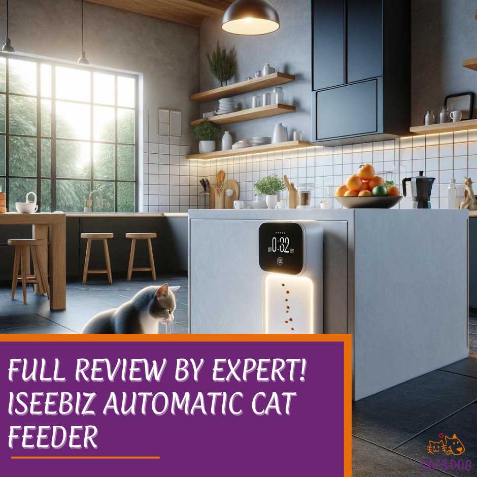 Full Review by Expert! Iseebiz Automatic Cat Feeder