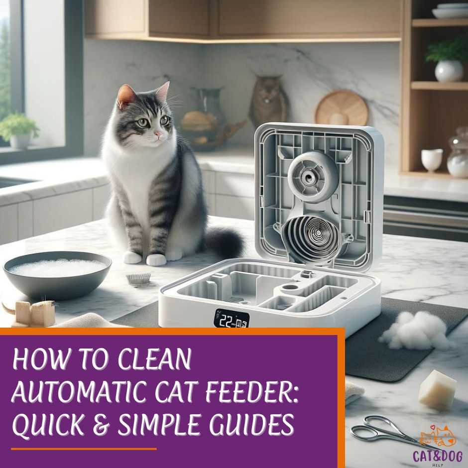 How to Clean Automatic Cat Feeder: Quick & Simple Guides