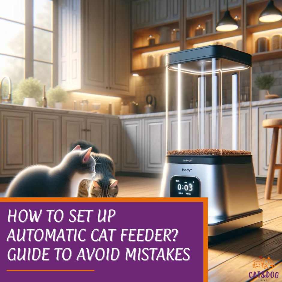 How to Set Up Automatic Cat Feeder? Guide to Avoid Mistakes
