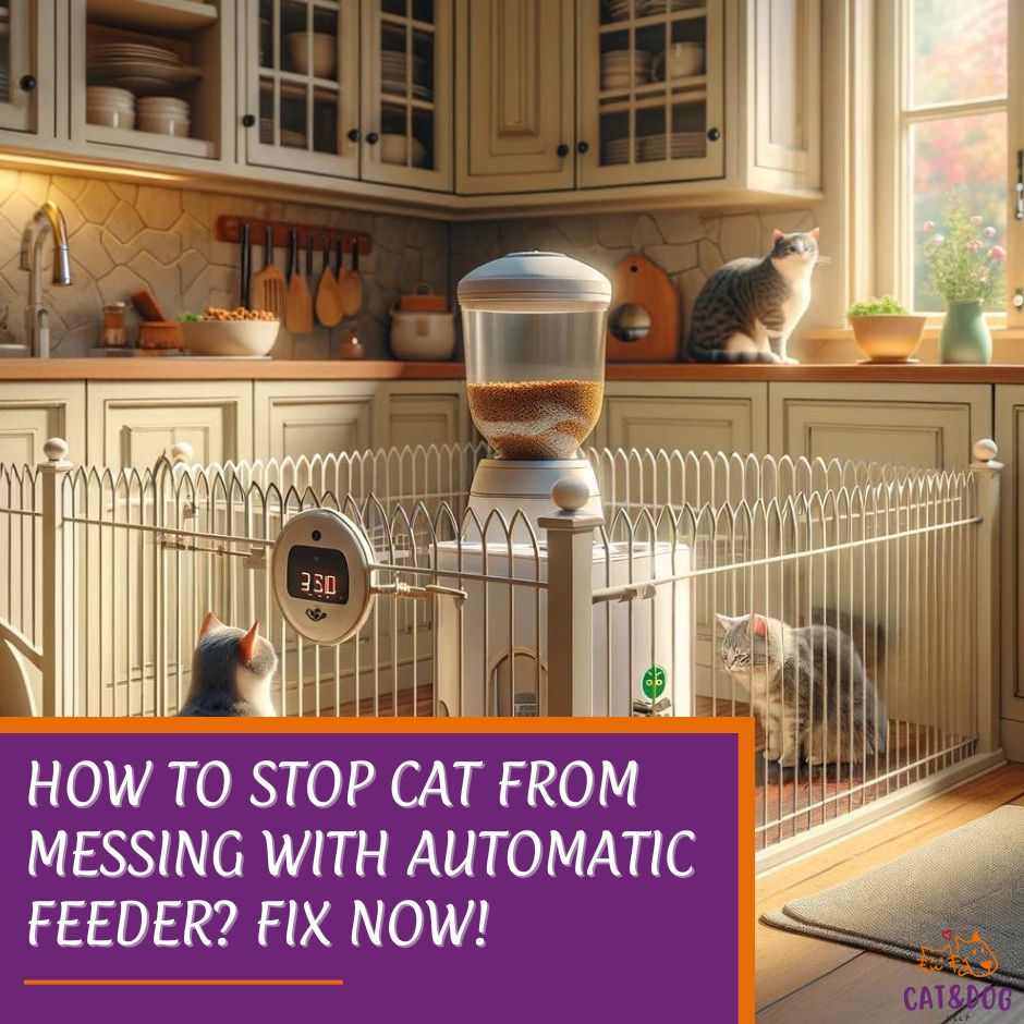 How to Stop Cat from Messing with Automatic Feeder? Fix Now!