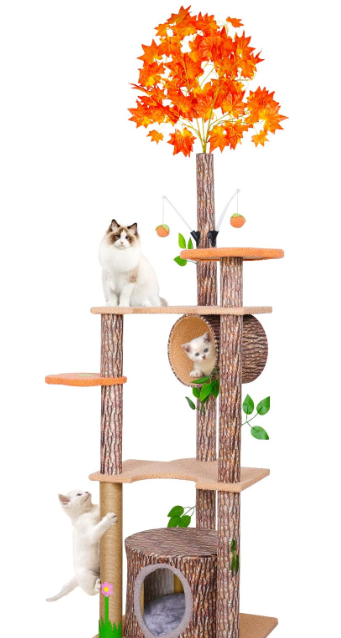 #4 - Lucky Monet Creative Cat Tower