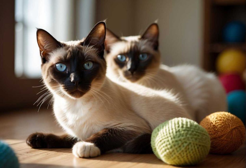 Siamese cats require balanced nutrition 