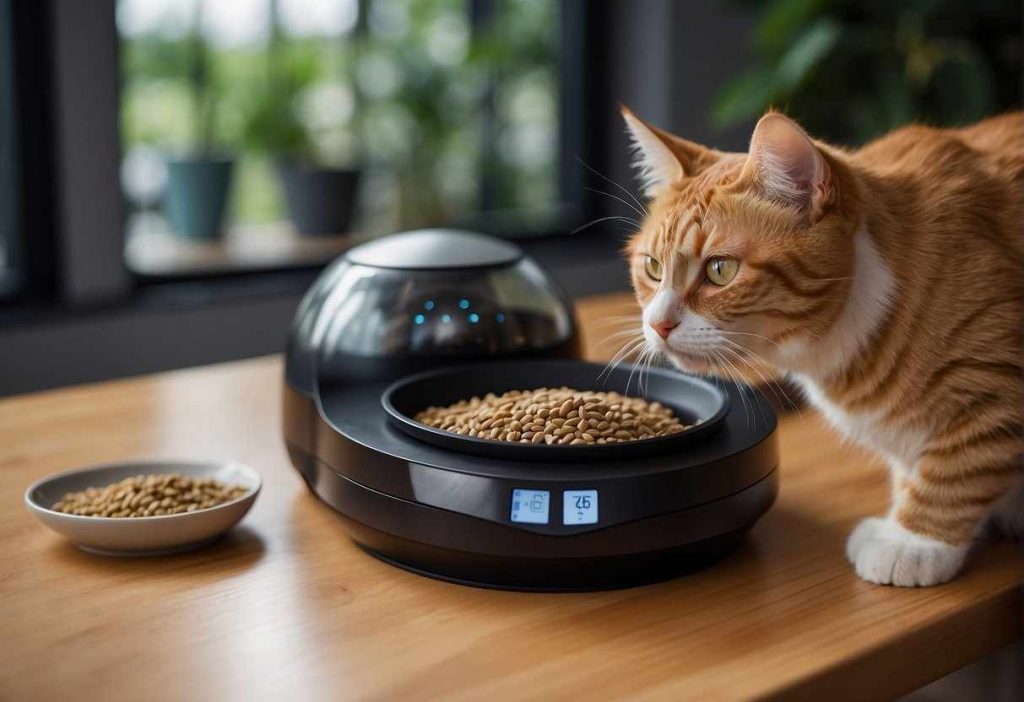 App-Controlled Cat Feeders