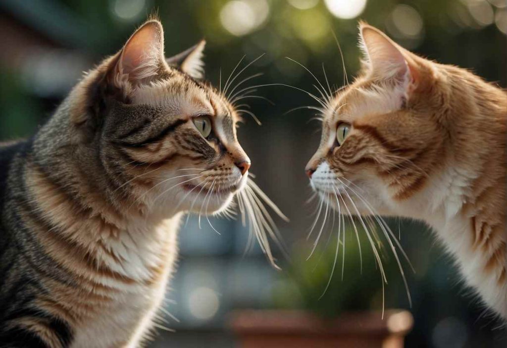  Cats often meow to start a chat with other