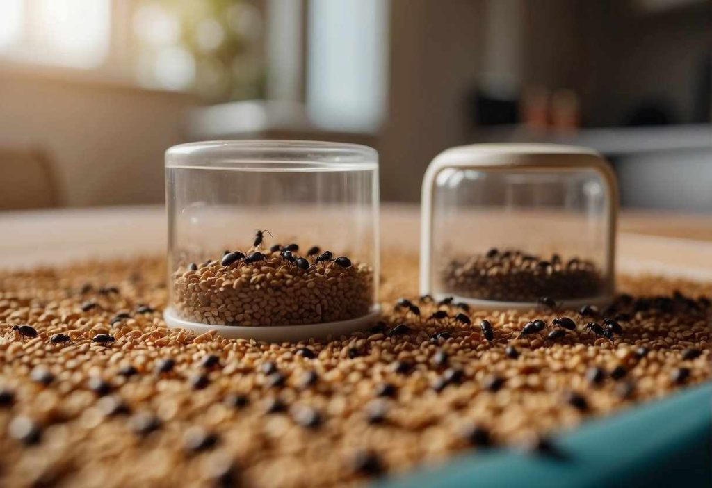 Ants in your automatic cat feeder