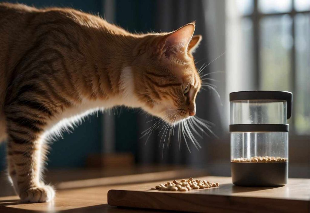 Automatic feeder for your kitty companion