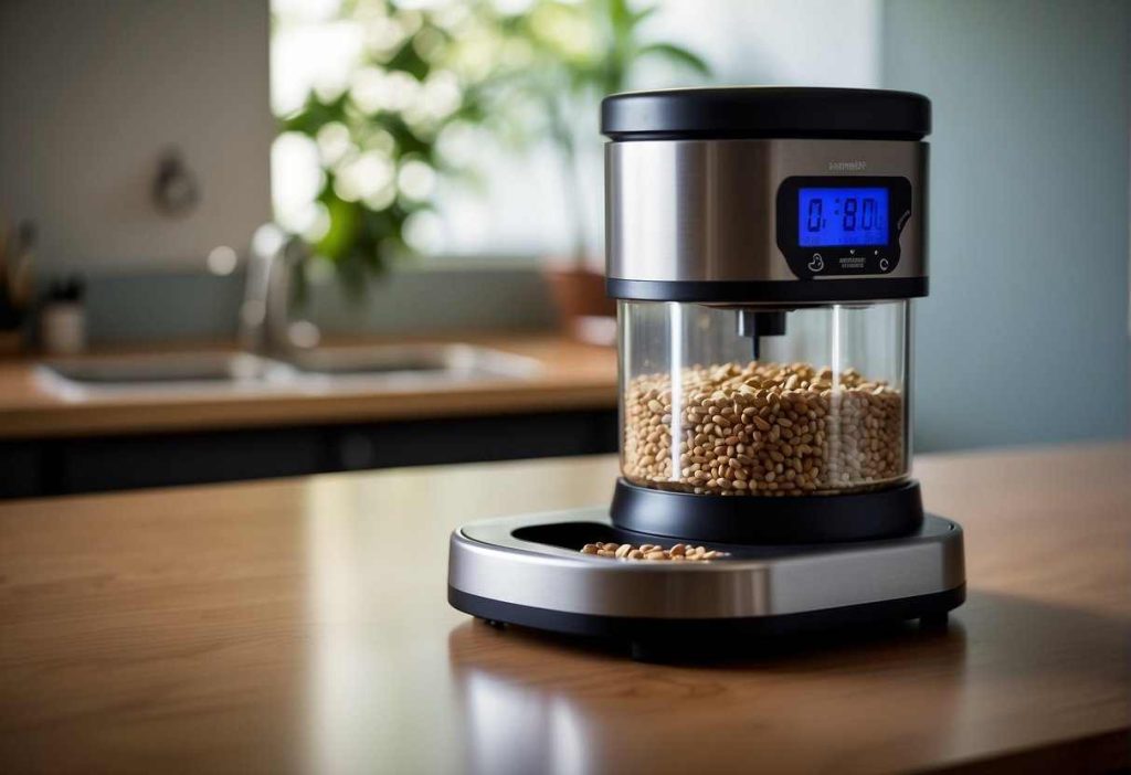 How to set up automatic cat feeder?