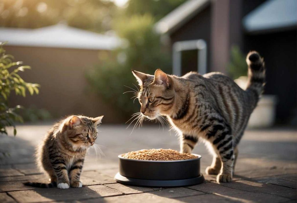 Feeding Station Ideas for Multiple Cats