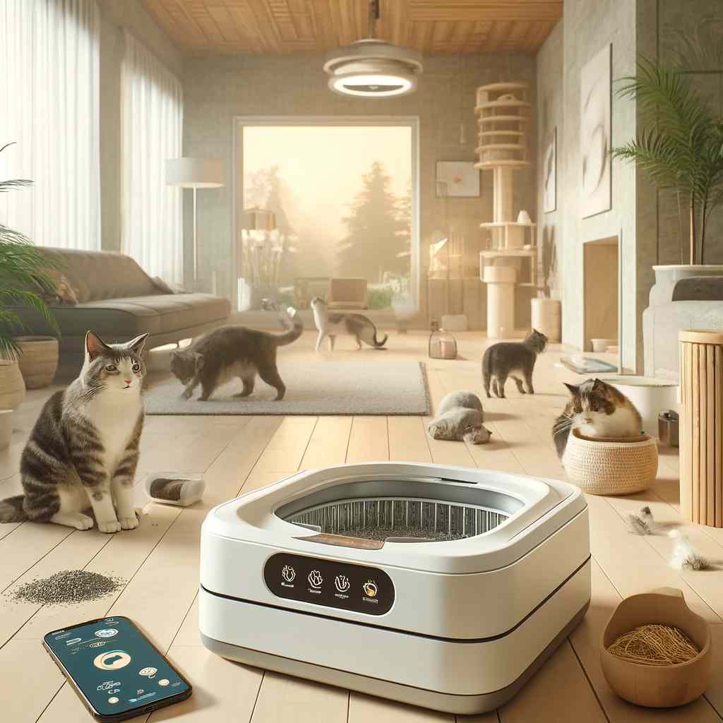 automatic litter box